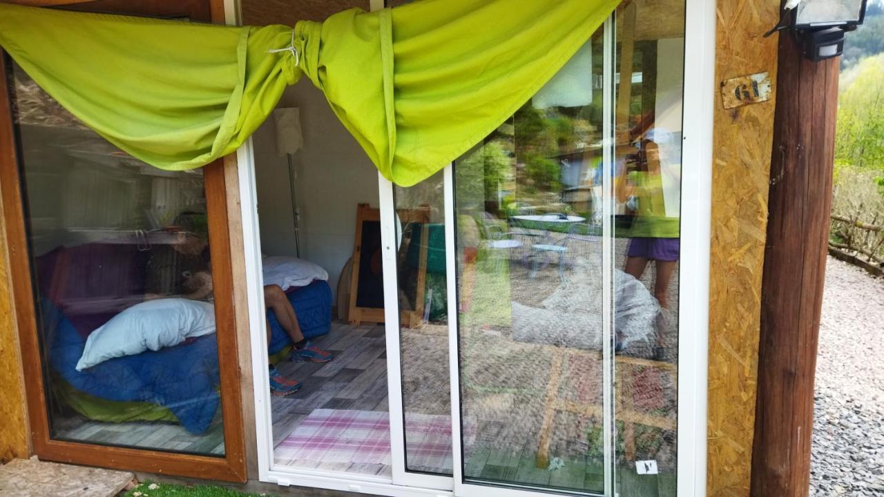 Abri De Jardin Amenage, Chambre Camping Glamour Hotell Lalaye Exteriör bild